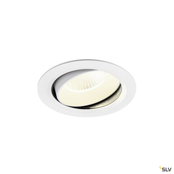 SLV 1010021 NUMINOS® MOVE XL, Deckeneinbauleuchte, 4000 K, 40°, IP20, rund, weiß