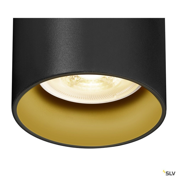 SLV 1010099 ASTO TUBE, 1~ Pendelleuchte, GU10, Pendellänge 250 cm, 1 x max. 10 W, schwarz
