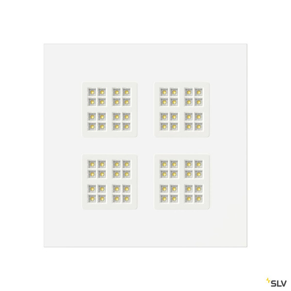SLV 1010122 PAVANNO, 625 45 830/840/850 WB WH UGR19 DALI