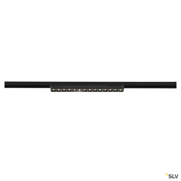 SLV 1010158 SIGHT EVO, 3~ Spot, single, DALI, rechteckig, 3000 K, 18 W, 60°, schwarz