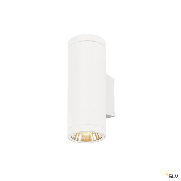 SLV 1010174 HELIA PRO L, Wandaufbauleuchte, single, DALI, P2, zylindrisch, 2700 K, 15 W, 24°, weiß