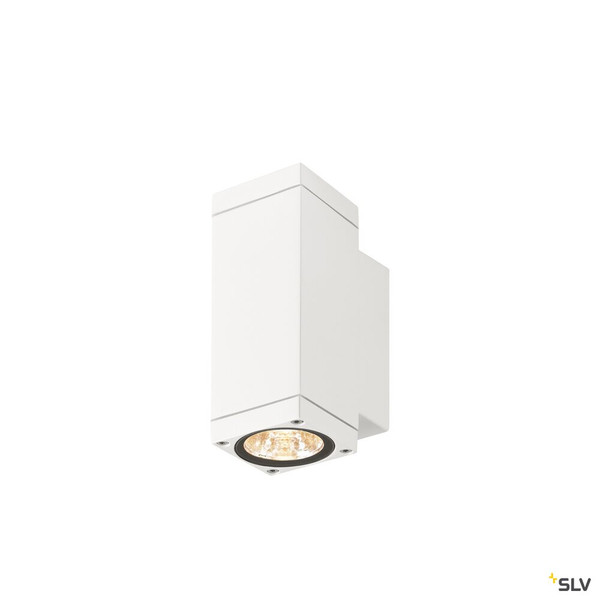 SLV 1010182 THEO PRO S, Wandaufbauleuchte, single, DALI, P2, rechteckig, 2700 K, 6 W, 24°, weiß