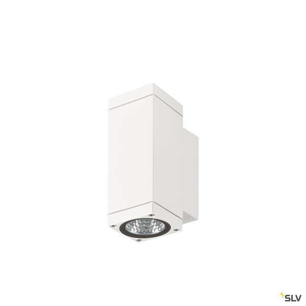 SLV 1010184 THEO PRO S, Wandaufbauleuchte, up/down, DALI, P2, rechteckig, 2700 K, 12 W, 24°, weiß