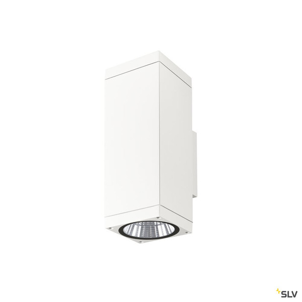 SLV 1010186 THEO PRO L, Wandaufbauleuchte, single, DALI, P1, rechteckig, 2700 K, 10 W, 24°, weiß