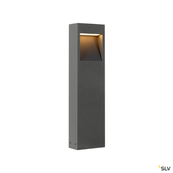 SLV 1010205 QUAD PRO 60, Stehleuchte, DALI, 2700 K, IP65, rechteckig, anthrazit