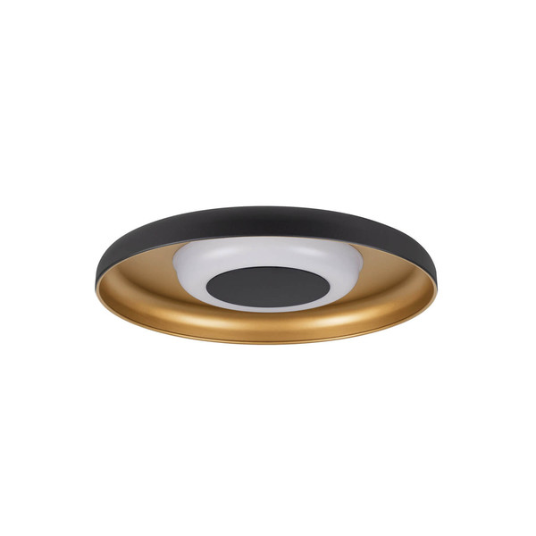 SLV 1010217 MOTUNA, CW, Phase, Wand- und Deckenaufbauleuchte, rund, 2700K, 10W, 130°, schwarz / goldfarben