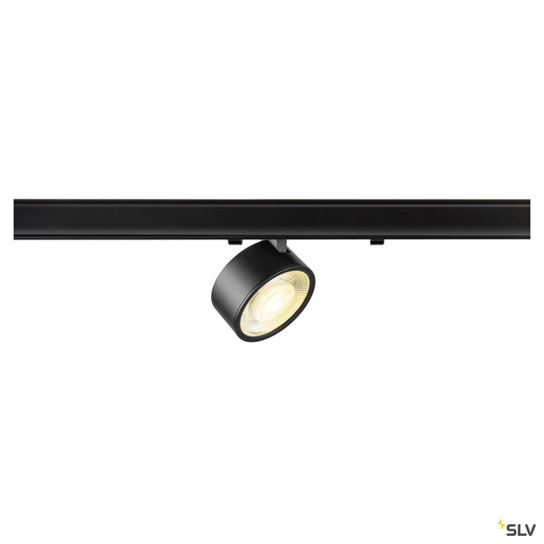 SLV 1010243 KALU 2.0, 3~ Spot, DALI, zylindrisch, 3000 K, 10 W, 36°, schwarz