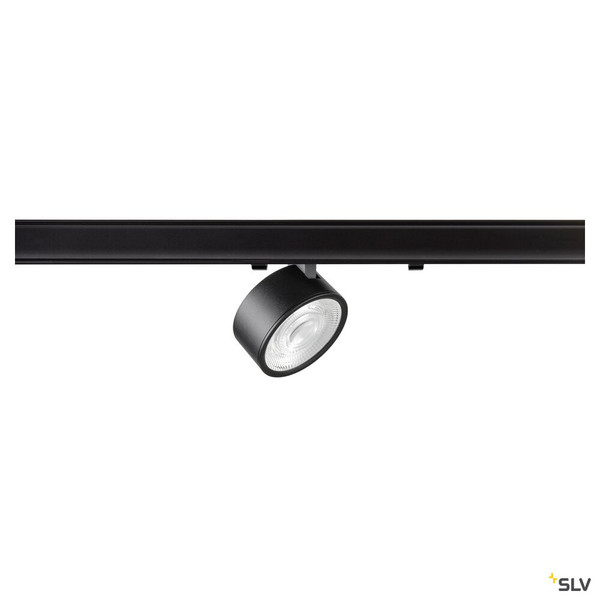 SLV 1010243 KALU 2.0, 3~ Spot, DALI, zylindrisch, 3000 K, 10 W, 36°, schwarz