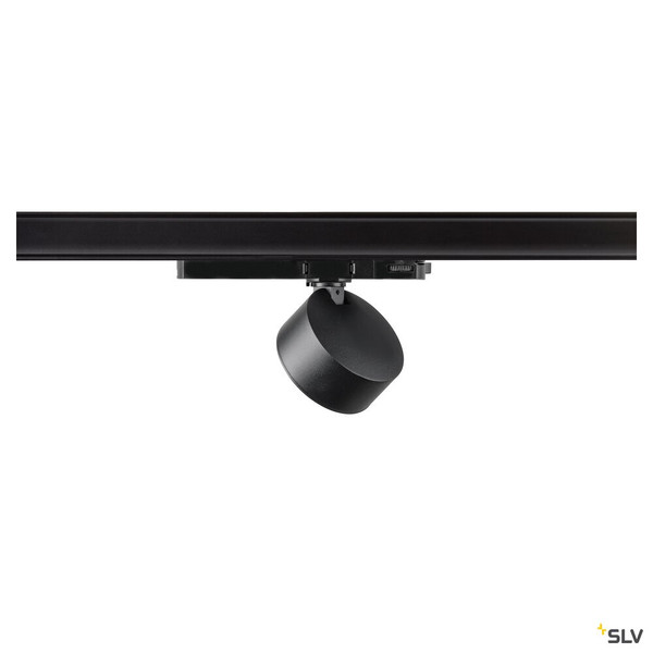 SLV 1010246 KALU 2.0, 3~ Spot, PHASE, zylindrisch, 4000 K, 10 W, 36°, schwarz
