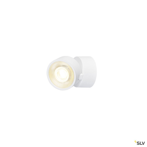 SLV 1010263 KALU 2.0, Wand- und Deckenaufbauleuchte, PHASE, 3000 K, 10 W, 36°, weiß