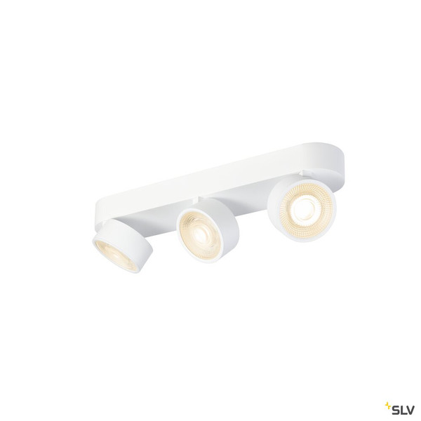 SLV 1010272 KALU 2.0, Wand- und Deckenaufbauleuchte, PHASE, 2700 K, 28 W, 36°, weiß