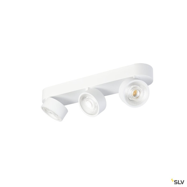 SLV 1010272 KALU 2.0, Wand- und Deckenaufbauleuchte, PHASE, 2700 K, 28 W, 36°, weiß
