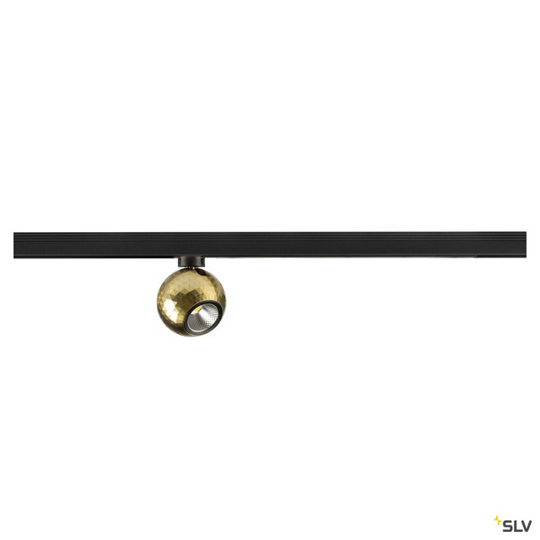 SLV 1010318 DYSKO, 1~ Spot, PHASE, 2700K, 6.7 W, 36°, schwarz / gold