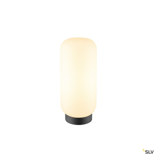 SLV 1010348 PANTILO SLIM, Tischleuchte, zylindrisch, 1 x max. 15 W E27, weiß