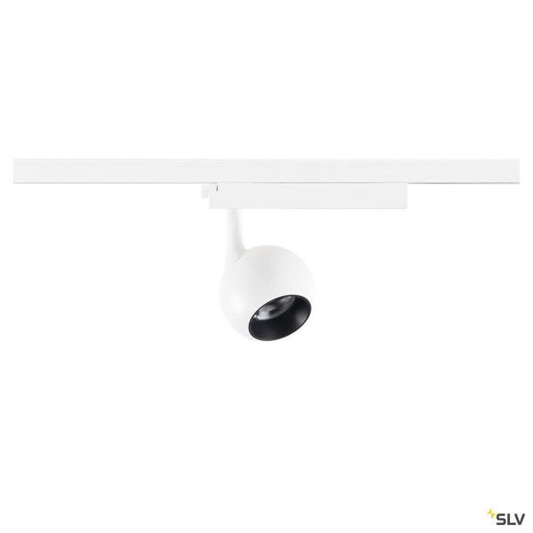 SLV 1010451 LIGHT EYE® 2.0, 1~ Spot, PHASE, rund, 3000K, 11 W, 30°, weiß / schwarz