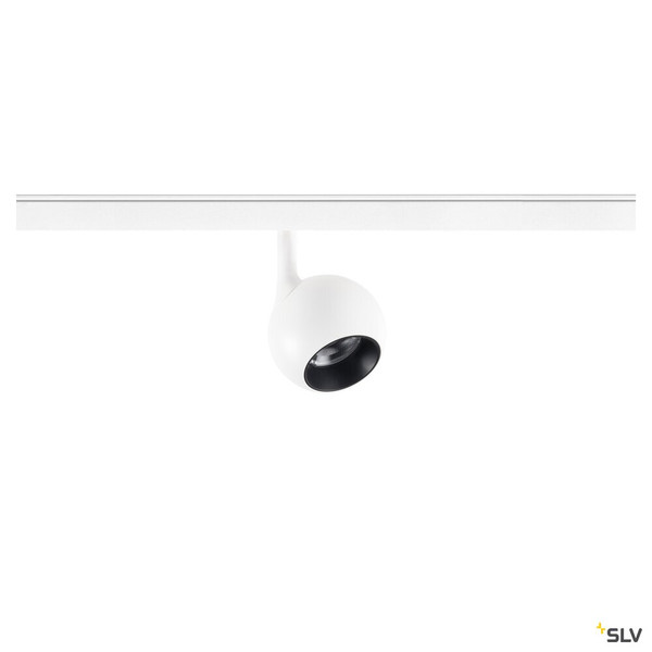 SLV 1010459 LIGHT EYE® 2.0, 48V Spot, DALI, rund, 3000K, 10 W, 30°, weiß / schwarz