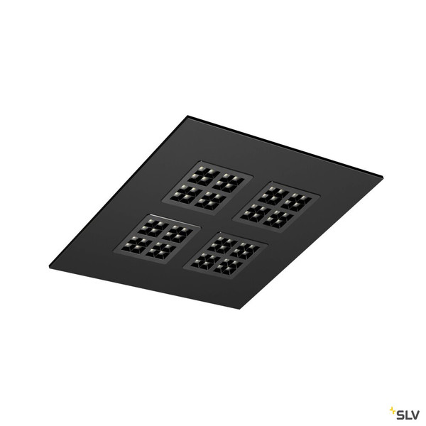 SLV 1010715 PAVANNO, 600 45 830/840/850 WB BK UGR19 DALI