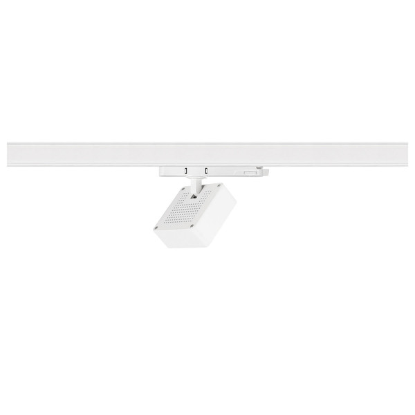 SLV 1010841 EURO CUBE 2 M, 3-Phasen Spot, rechteckig, 4000K, 14W, Phase, 40°, weiß / schwarz