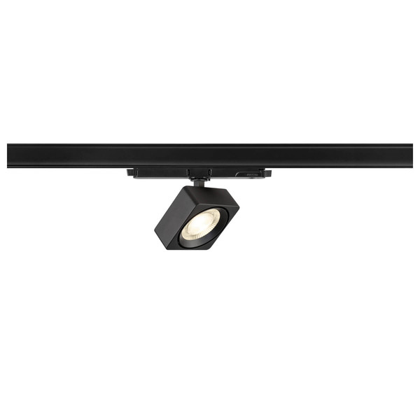 SLV 1010847 EURO CUBE 2 M, 3-Phasen Spot, rechteckig, 4000K, 14W, DALI 2, 40°, schwarz