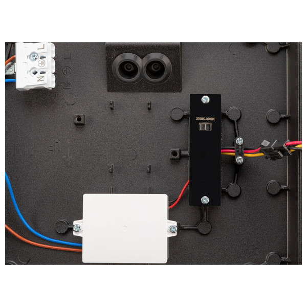 SLV 1011260 AINOS SLIDE WL, Wandaufbauleuchte, eckig, Phase, 2700/3000K, 11W, IP65, schwarz