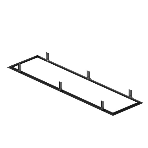 SLV 1011340 Recessed Mounting Frame, 1200/300 BK SLVtec
