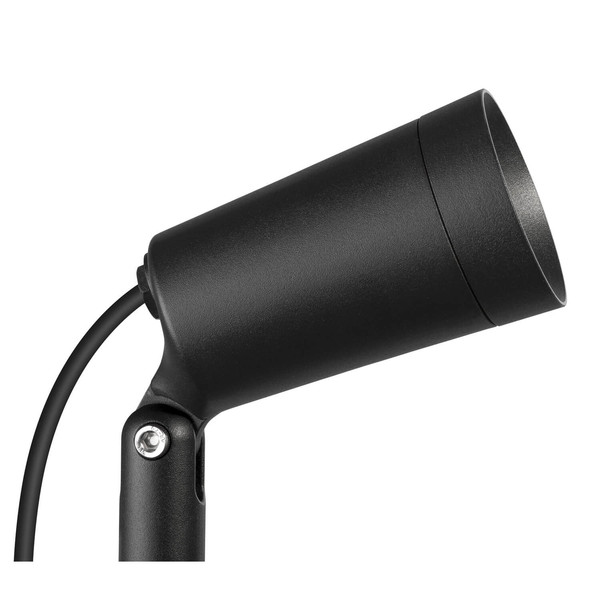 SLV 1011599 SYNA Plant, SP, Erdspiessleuchte, 150cm Anschlusskabel, IP44/IP65, 2200K, 6.2W, 36°, schwarz