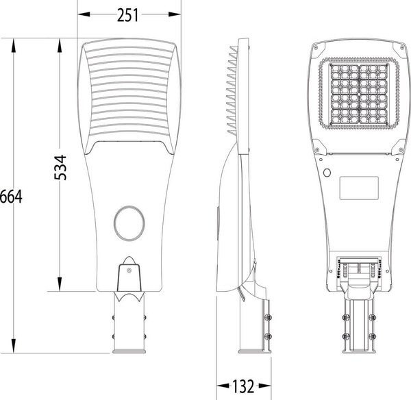 SLV 1011732 STREET A, MINI 135 730 LENS710 SLVtec