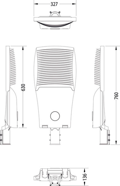 SLV 1011746 STREET A, MAXI 240 740 LENS906 SLVtec