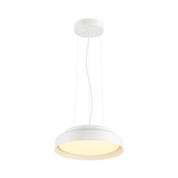 SLV 1011992 OVANA 44, PD, LED, Phase, CCT, Pendelleuchte, 2700/3000/4000K, 14W, 115°, weiß