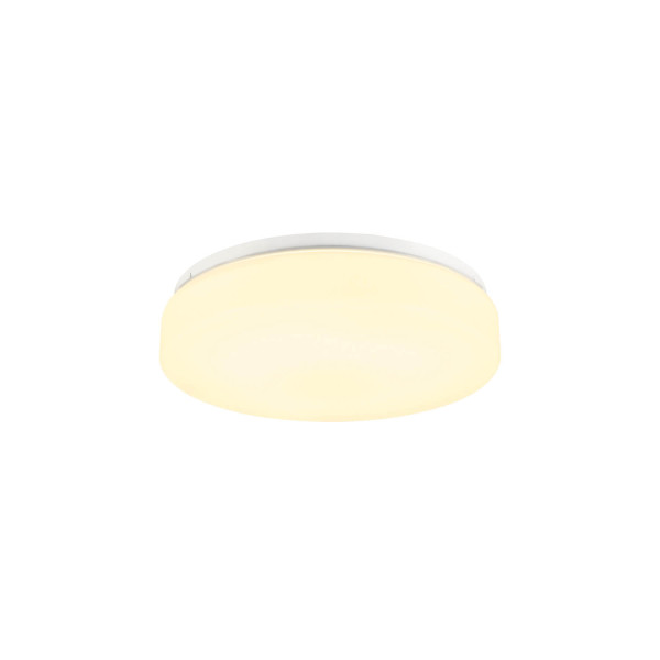 SLV 1012183 LIPSY 2.0 30, CW, Drum, Wand- und Deckenaufbauleuchte, 3000K / 4000K, 7.1W / 11W, 120°, weiß / milchig