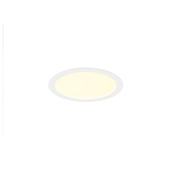 SLV 1012204 SENSER 2.0 30, RL, rund, Phase, Deckeneinbauleuchte, 3000K / 4000K, 25W, 90°, weiß