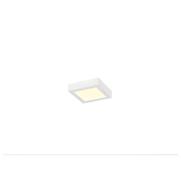 SLV 1012216 SENSER 2.0 18, CW, eckig, Phase, Wand- und Deckenaufbauleuchte, 3000K / 4000K, 14W, 90°, weiß