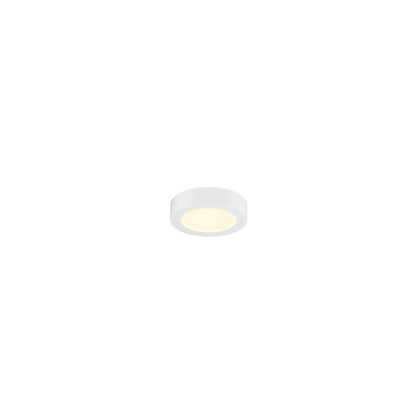 SLV 1012223 SENSER 2.0 18, CW, rund, DALI, Wand- und Deckenaufbauleuchte, 3000K / 4000K, 13W, 90°, weiß