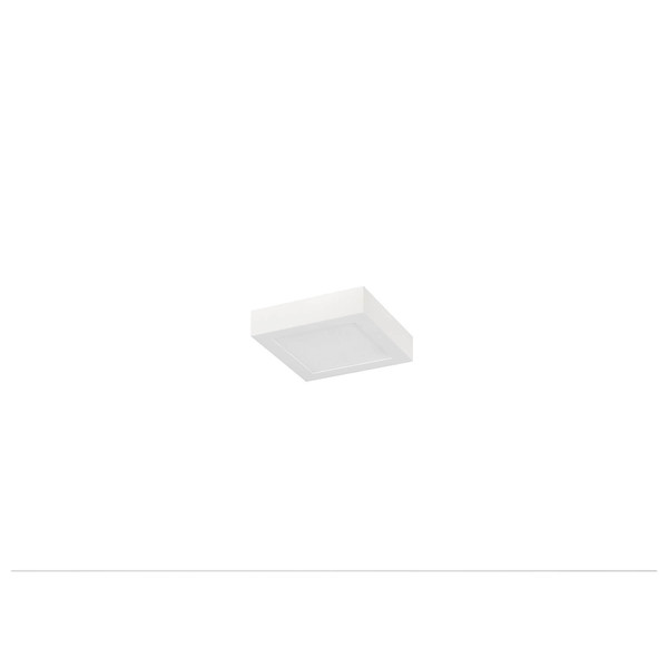 SLV 1012224 SENSER 2.0 18, CW, eckig, DALI, Wand- und Deckenaufbauleuchte, 3000K / 4000K, 13W, 90°, weiß