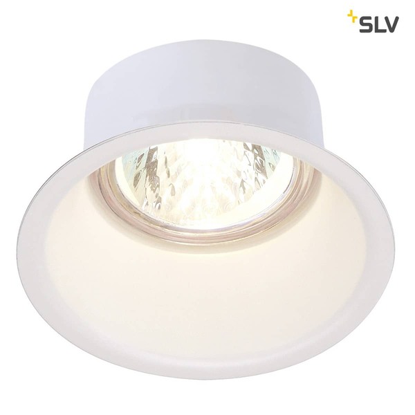 SLV 112911 HORN GU10 Downlight rund weiss max. 50W