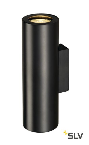 SLV 151800 ENOLA_B UP/DOWN Wandleuchte mattschwarz 2xGU10 max. 50W