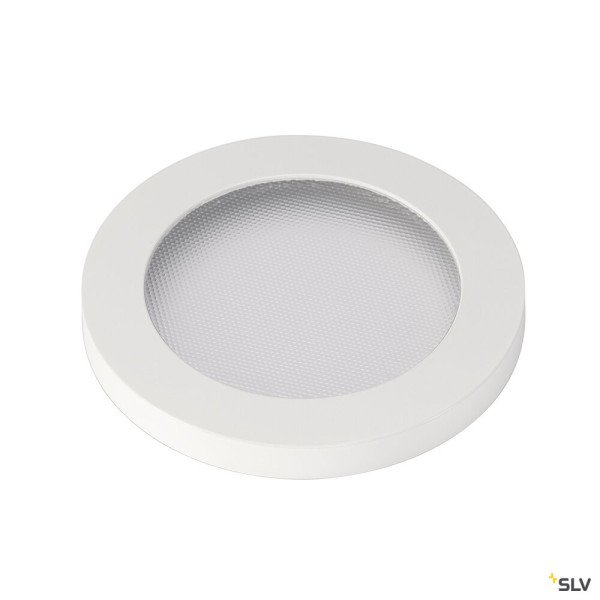 SLV 152441 ZIERRING/DIFFUSOR, für ENOLA_C Serie, rund, weiß, mit Strukturglas-Diffusor