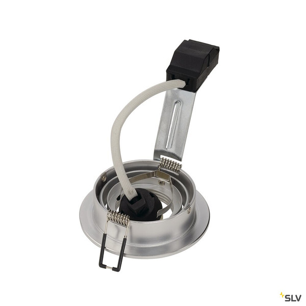 SLV 199986 PIREQ, alu brushed, max. 50 W, inkl.Clipfedern