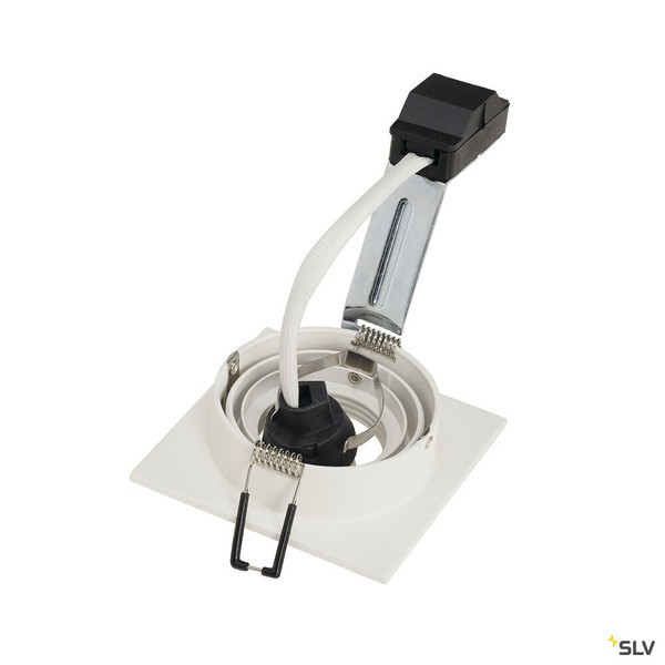SLV 199991 PIREQ, mattweiss, max. 50 W, inkl.Clipfedern