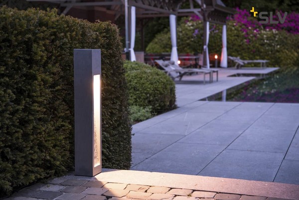 SLV 231371 ARROCK STONE LED Stehleuchte 75 cm eckig