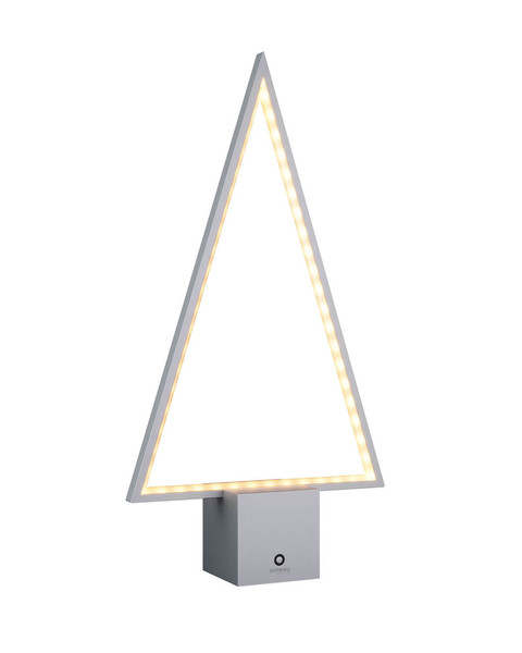 Sompex PINE Tischleuchte Silber 47cm 72421