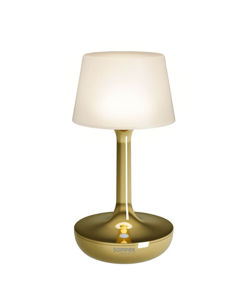 Sompex GINN Tischleuchte Gold 18cm RGBW 72587