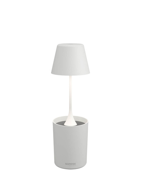Sompex PEEKY Akku-Tischlampe Weiß 0,8W Warmweiss IP44 72720