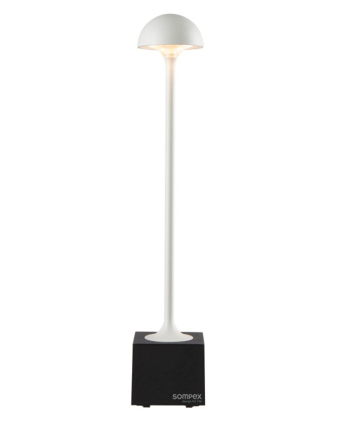 Sompex Flora Akku Tischleuchte Weiß 78460