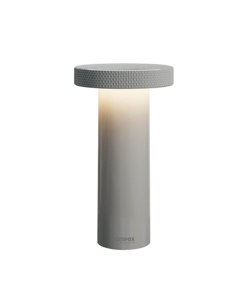 Sompex VOLUME Akku-Tischlampe Grau 1,6W steuerbare Lichtfarbe IP44 78532