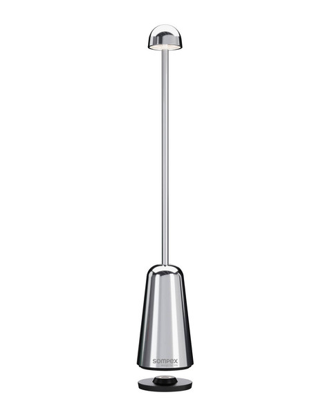 Sompex MINIMAX Akku-Leuchte Chrom 78617