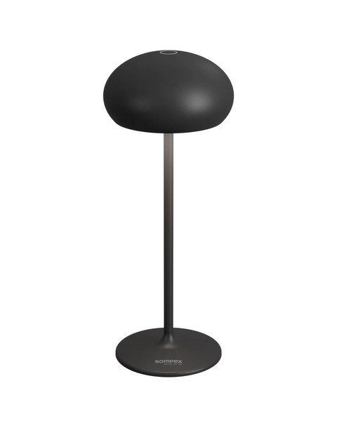 Sompex PEBBLE AKKU-leuchte Schwarz 2,2W IP65 78681