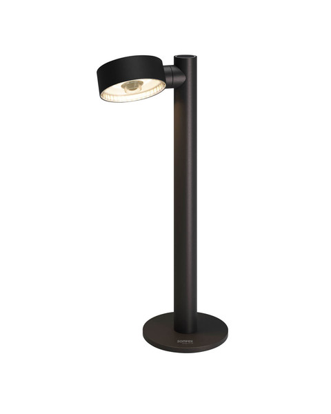 Sompex RONDA Akku-Tischlampe Schwarz IP54 79060
