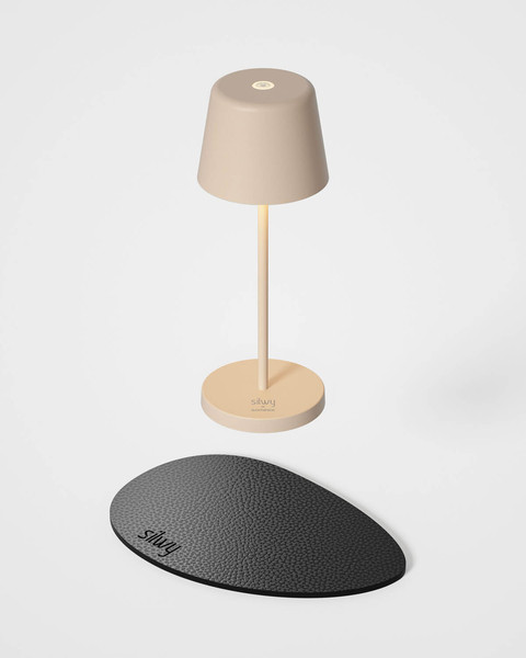 Silwy x Sompex SILWY Akku-Tischlampe Sand 2,2W steuerbare Lichtfarbe IP65 SYSO-2024-S4