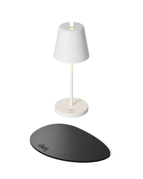 Silwy x Sompex SILWY Akku-Tischlampe Weiß 2,2W steuerbare Lichtfarbe IP65 SYSO-2024-W2